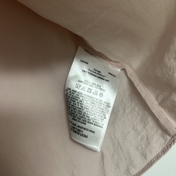 Silk Ted baker tank with mesh detail - Picture 8 of 8